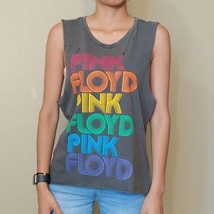 Pink Floyd by Lucky Brand - Dark gray tank top  Size S  NWT!!
